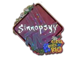 Sticker | sinnopsyy (Glitter) | Rio 2022