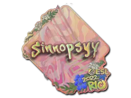 Sticker | sinnopsyy (Holo) | Rio 2022 Sticker | sinnopsyy (Holo) | Rio 2022