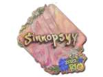 Sticker | sinnopsyy (Holo) | Rio 2022