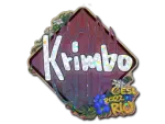 Sticker | Krimbo (Glitter) | Rio 2022