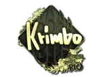 Sticker | Krimbo (Gold) | Rio 2022