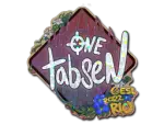 Sticker | tabseN (Glitter) | Rio 2022