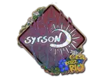 Sticker | syrsoN (Glitter) | Rio 2022