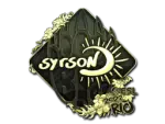 Sticker | syrsoN (Gold) | Rio 2022