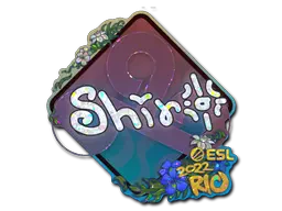 Sticker | sh1ro (Glitter) | Rio 2022 Sticker | sh1ro (Glitter) | Rio 2022