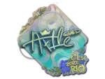 Sticker | Ax1Le (Holo) | Rio 2022
