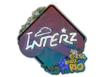 Sticker | interz (Glitter) | Rio 2022