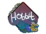 Sticker | Hobbit (Glitter) | Rio 2022