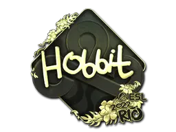 Sticker | Hobbit (Gold) | Rio 2022 Sticker | Hobbit (Gold) | Rio 2022