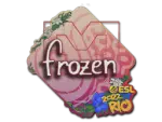 Sticker | frozen | Rio 2022