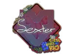 Sticker | dexter (Glitter) | Rio 2022