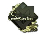 Sticker | dexter (Gold) | Rio 2022