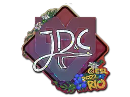 Sticker | JDC (Glitter) | Rio 2022 Sticker | JDC (Glitter) | Rio 2022