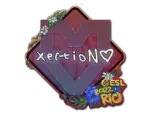 Sticker | xertioN (Glitter) | Rio 2022