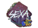 Sticker | nexa (Glitter) | Rio 2022