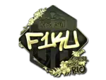 Sticker | F1KU (Gold) | Rio 2022