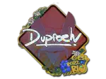 Sticker | dupreeh (Glitter) | Rio 2022