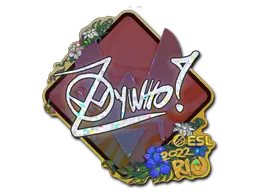 Sticker | ZywOo (Glitter) | Rio 2022