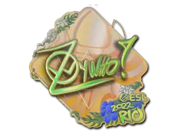 Sticker | ZywOo (Holo) | Rio 2022 Sticker | ZywOo (Holo) | Rio 2022
