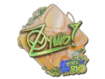 Sticker | ZywOo (Holo) | Rio 2022