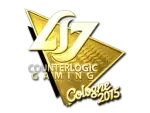 Sticker | Counter Logic Gaming (Gold) | Cologne 2015