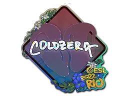 Sticker | coldzera (Glitter) | Rio 2022 Sticker | coldzera (Glitter) | Rio 2022