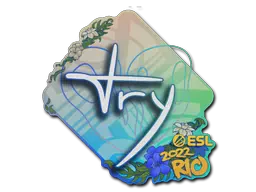 Sticker | TRY | Rio 2022 Sticker | TRY | Rio 2022