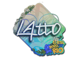 Sticker | latto | Rio 2022 Sticker | latto | Rio 2022