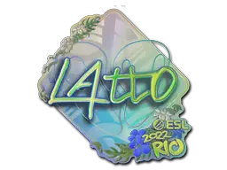 Sticker | latto (Holo) | Rio 2022 Sticker | latto (Holo) | Rio 2022