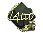 Sticker | latto (Gold) | Rio 2022