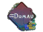 Sticker | dumau (Glitter) | Rio 2022