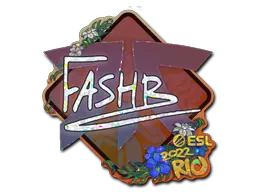 Sticker | FASHR (Glitter) | Rio 2022 Sticker | FASHR (Glitter) | Rio 2022