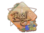 Sticker | roeJ (Holo) | Rio 2022