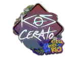 Sticker | KSCERATO (Glitter) | Rio 2022