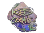 Sticker | KSCERATO (Holo) | Rio 2022