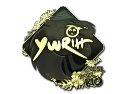 Sticker | yuurih (Gold) | Rio 2022 Sticker | yuurih (Gold) | Rio 2022