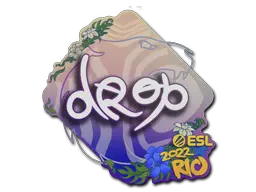 Sticker | drop | Rio 2022 Sticker | drop | Rio 2022
