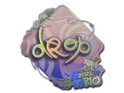 Sticker | drop (Holo) | Rio 2022 Sticker | drop (Holo) | Rio 2022
