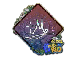 Sticker | iM (Glitter) | Rio 2022 Sticker | iM (Glitter) | Rio 2022