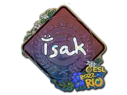 Sticker | isak (Glitter) | Rio 2022 Sticker | isak (Glitter) | Rio 2022