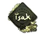 Sticker | isak (Gold) | Rio 2022