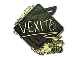 Sticker | vexite (Gold) | Rio 2022 Sticker | vexite (Gold) | Rio 2022