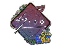 Sticker | Sico (Glitter) | Rio 2022 Sticker | Sico (Glitter) | Rio 2022