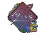 Sticker | Sico (Glitter) | Rio 2022