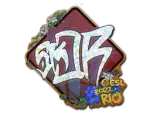 Sticker | sk0R (Glitter) | Rio 2022