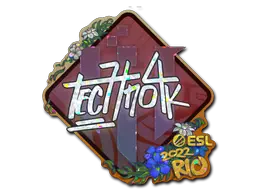 Sticker | Techno4K (Glitter) | Rio 2022 Sticker | Techno4K (Glitter) | Rio 2022