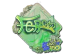 Sticker | fer (Holo) | Rio 2022
