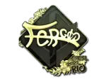 Sticker | fer (Gold) | Rio 2022