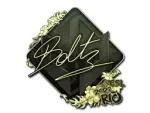 Sticker | boltz (Gold) | Rio 2022
