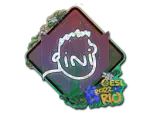 Sticker | VINI (Glitter) | Rio 2022